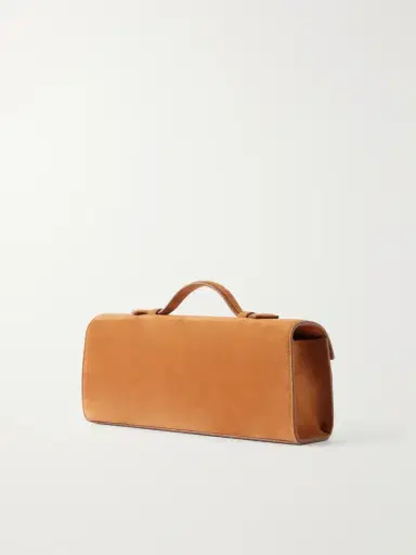 Savette Slim Pochette Suede Tote | Thumbnail 4 Savette Slim Pochette Suede Tote | Thumbnail 4
