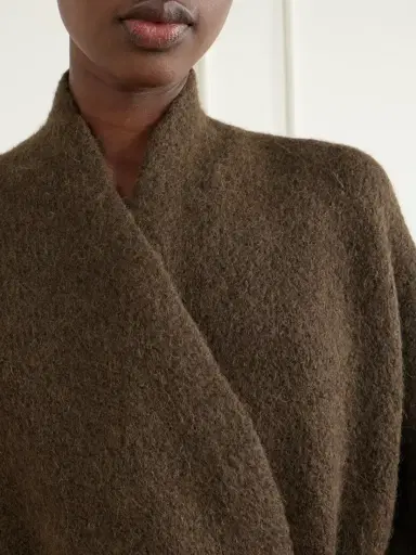 Lauren Manoogian Coto Belted Alpaca-blend Cardigan | Thumbnail 5 Lauren Manoogian Coto Belted Alpaca-blend Cardigan | Thumbnail 5