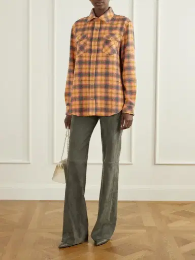 God’s True Cashmere Checked Cashmere Shirt | Thumbnail 2 God’s True Cashmere Checked Cashmere Shirt | Thumbnail 2