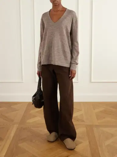 Lauren Manoogian Merino And Alpaca Wool-blend Sweater | Thumbnail 2 Lauren Manoogian Merino And Alpaca Wool-blend Sweater | Thumbnail 2