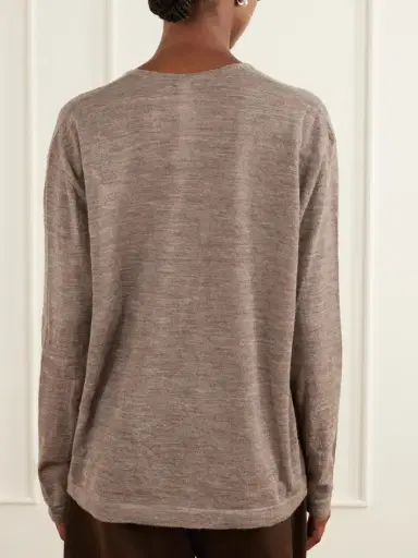 Lauren Manoogian Merino And Alpaca Wool-blend Sweater | Thumbnail 3 Lauren Manoogian Merino And Alpaca Wool-blend Sweater | Thumbnail 3
