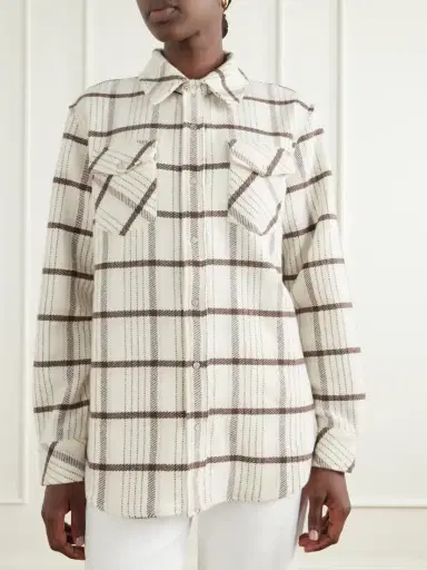 God’s True Cashmere Checked Cashmere Shirt | Thumbnail 3 God’s True Cashmere Checked Cashmere Shirt | Thumbnail 3