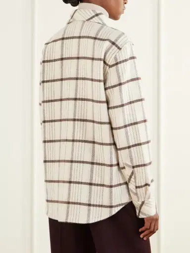 God’s True Cashmere Checked Cashmere Shirt | Thumbnail 4 God’s True Cashmere Checked Cashmere Shirt | Thumbnail 4