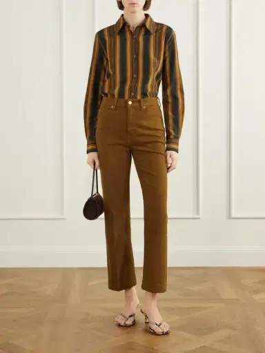 Jamie Haller The Kenickie Blind Crease High-waist Straight-leg Jeans | Thumbnail 2 Jamie Haller The Kenickie Blind Crease High-waist Straight-leg Jeans | Thumbnail 2