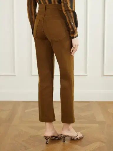 Jamie Haller The Kenickie Blind Crease High-waist Straight-leg Jeans | Thumbnail 4 Jamie Haller The Kenickie Blind Crease High-waist Straight-leg Jeans | Thumbnail 4