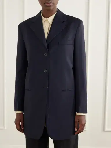 Jil Sander Wool And Mohair-blend Blazer | Thumbnail 3 Jil Sander Wool And Mohair-blend Blazer | Thumbnail 3