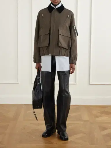 Sacai Cotton-blend Shell Jacket | Thumbnail 2 Sacai Cotton-blend Shell Jacket | Thumbnail 2