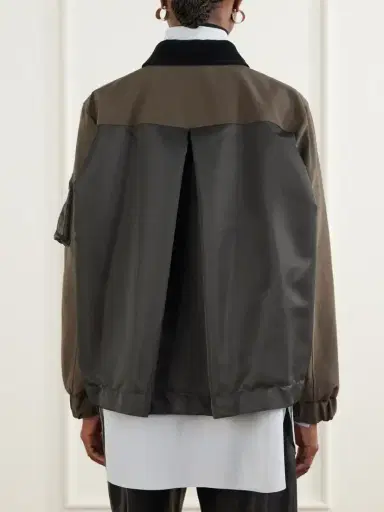 Sacai Cotton-blend Shell Jacket | Thumbnail 3 Sacai Cotton-blend Shell Jacket | Thumbnail 3