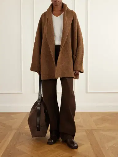 Lauren Manoogian Alpaca And Wool-blend Coat | Thumbnail 2 Lauren Manoogian Alpaca And Wool-blend Coat | Thumbnail 2