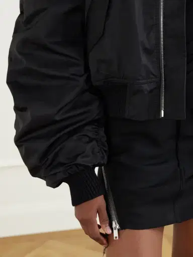 Rick Owens Secchia Padded Cropped Cotton-blend Bomber Jacket | Thumbnail 5 Rick Owens Secchia Padded Cropped Cotton-blend Bomber Jacket | Thumbnail 5