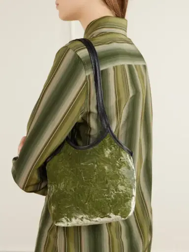 Valesque Cami Crushed-velvet Shoulder Bag | Thumbnail 2 Valesque Cami Crushed-velvet Shoulder Bag | Thumbnail 2