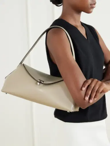 TOTEME Palmellato Leather Shoulder Bag | Thumbnail 2 TOTEME Palmellato Leather Shoulder Bag | Thumbnail 2