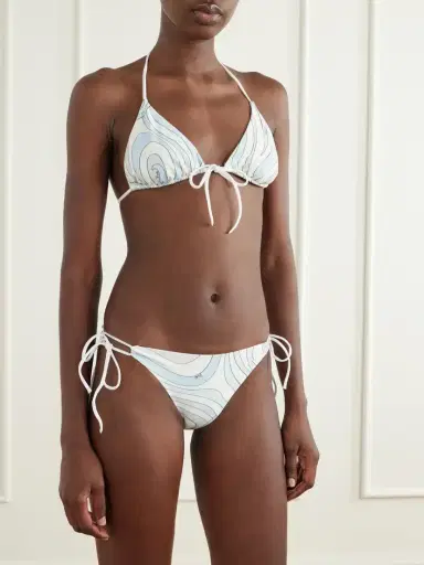 PUCCI Printed Triangle Bikini Top | Thumbnail 2 PUCCI Printed Triangle Bikini Top | Thumbnail 2