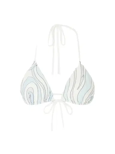 PUCCI Printed Triangle Bikini Top | Thumbnail 1 PUCCI Printed Triangle Bikini Top | Thumbnail 1