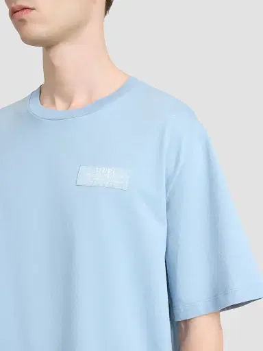 AMIRI Men's Spirit Cotton Crewneck T-Shirt - Ashley Blue - Size Small | Thumbnail 5 AMIRI Men's Spirit Cotton Crewneck T-Shirt - Ashley Blue - Size Small | Thumbnail 5