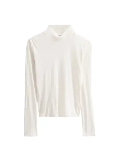 Frame Women's The Shadow Cotton Turtleneck | Thumbnail 1 Frame Women's The Shadow Cotton Turtleneck | Thumbnail 1