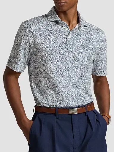 RLX Ralph Lauren Men's Classic-Fit Performance Polo Shirt | Thumbnail 6 RLX Ralph Lauren Men's Classic-Fit Performance Polo Shirt | Thumbnail 6