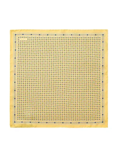 Eton Men's Floral Silk Twill Pocket Square | Thumbnail 2 Eton Men's Floral Silk Twill Pocket Square | Thumbnail 2