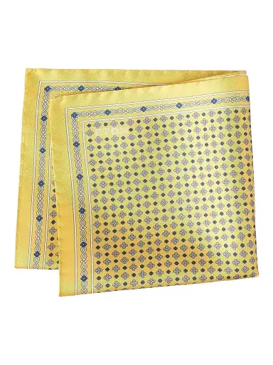 Eton Men's Floral Silk Twill Pocket Square | Thumbnail 1 Eton Men's Floral Silk Twill Pocket Square | Thumbnail 1
