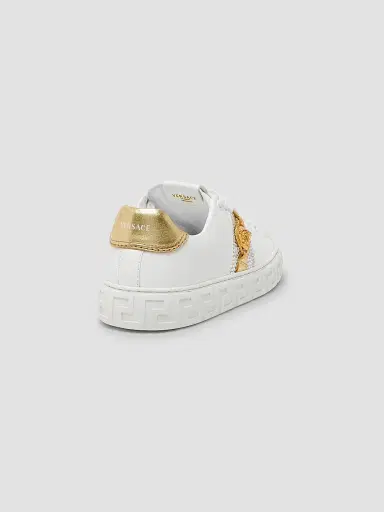Versace Women's Crystal-Embellished Low-Top Sneakers | Thumbnail 2 Versace Women's Crystal-Embellished Low-Top Sneakers | Thumbnail 2