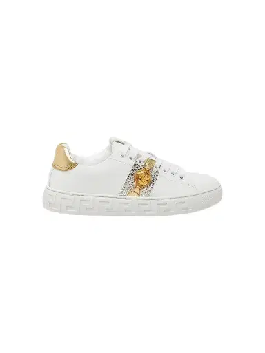 Versace Women's Crystal-Embellished Low-Top Sneakers | Thumbnail 1 Versace Women's Crystal-Embellished Low-Top Sneakers | Thumbnail 1