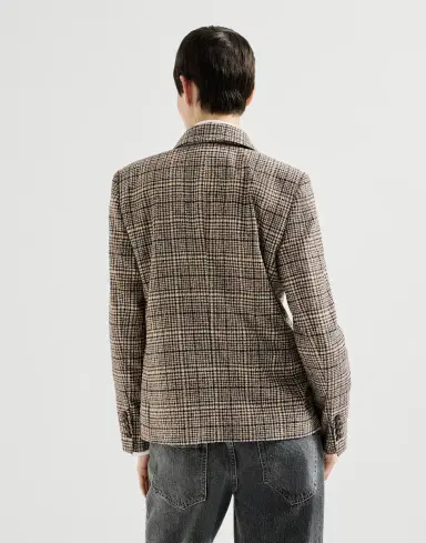 Brunello Cucinelli Prince of Wales blazer | Thumbnail 3 Brunello Cucinelli Prince of Wales blazer | Thumbnail 3