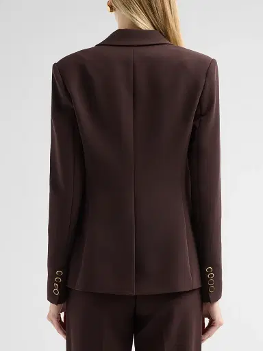 Milly Women's Avery Cady Single-Breasted Blazer | Thumbnail 3 Milly Women's Avery Cady Single-Breasted Blazer | Thumbnail 3