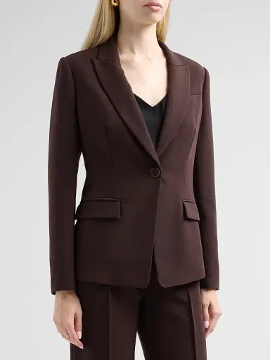 Milly Women's Avery Cady Single-Breasted Blazer | Thumbnail 4 Milly Women's Avery Cady Single-Breasted Blazer | Thumbnail 4
