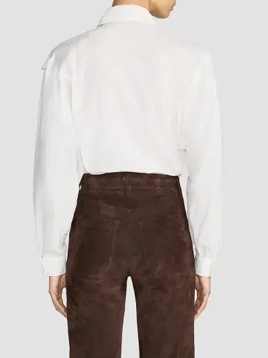 Frame Women's The Poplin Equestrian Shirt | Thumbnail 3 Frame Women's The Poplin Equestrian Shirt | Thumbnail 3