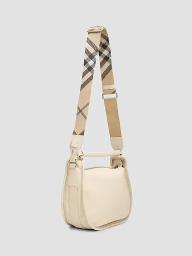 Burberry Women's Small B-Clip Messenger Crossbody Bag | Thumbnail 3 Burberry Women's Small B-Clip Messenger Crossbody Bag | Thumbnail 3