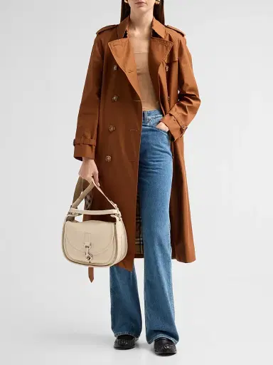Burberry Women's Small B-Clip Messenger Crossbody Bag | Thumbnail 5 Burberry Women's Small B-Clip Messenger Crossbody Bag | Thumbnail 5