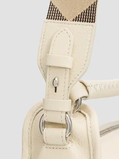 Burberry Women's Small B-Clip Messenger Crossbody Bag | Thumbnail 6 Burberry Women's Small B-Clip Messenger Crossbody Bag | Thumbnail 6