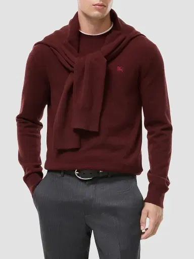 Burberry Men's Clifford EKD Crewneck Sweater | Thumbnail 2 Burberry Men's Clifford EKD Crewneck Sweater | Thumbnail 2