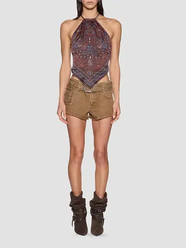 Ksubi Women's Folk Bandana Scarf Top | Thumbnail 2 Ksubi Women's Folk Bandana Scarf Top | Thumbnail 2