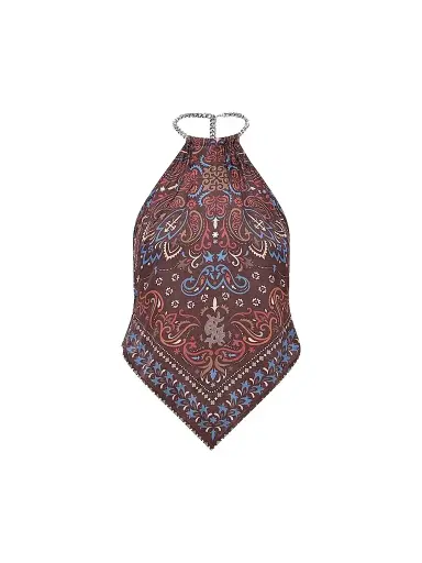 Ksubi Women's Folk Bandana Scarf Top | Thumbnail 1 Ksubi Women's Folk Bandana Scarf Top | Thumbnail 1