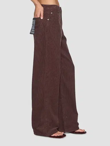 Ksubi Women's Low Rider Corduroy Wide-Leg Jeans | Thumbnail 5 Ksubi Women's Low Rider Corduroy Wide-Leg Jeans | Thumbnail 5