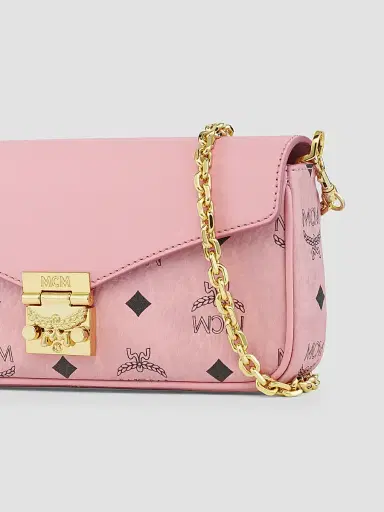 MCM Women's Tracy Visetos Mini Faux-Leather Crossbody Bag | Thumbnail 5 MCM Women's Tracy Visetos Mini Faux-Leather Crossbody Bag | Thumbnail 5