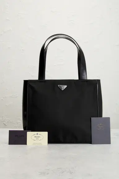 Prada Tessuto Tote Bag | Thumbnail 10 Prada Tessuto Tote Bag | Thumbnail 10