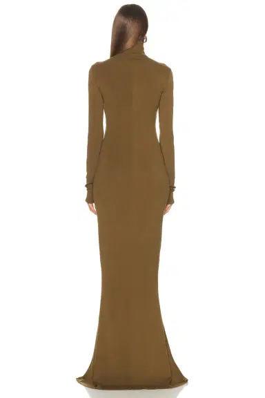 Mugler Column Maxi Dress | Thumbnail 3 Mugler Column Maxi Dress | Thumbnail 3