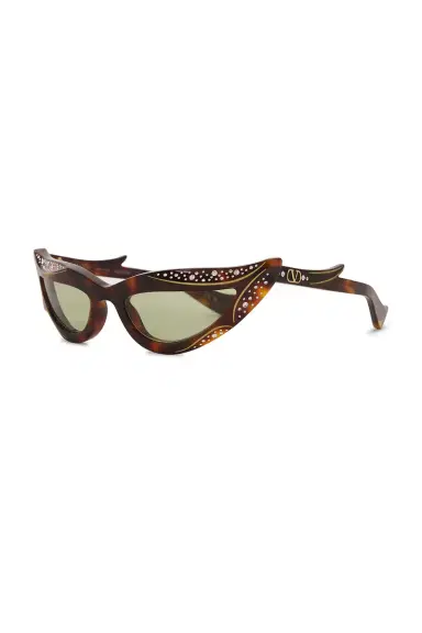 Valentino Garavani La Gattara Geometric Sunglasses | Thumbnail 2 Valentino Garavani La Gattara Geometric Sunglasses | Thumbnail 2