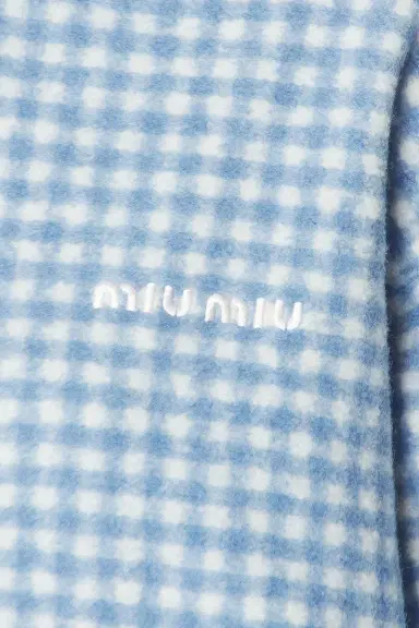 Miu Miu Pile Vichy Jacket | Thumbnail 6 Miu Miu Pile Vichy Jacket | Thumbnail 6
