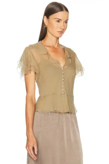 Ralph Lauren Collection Kristina Top | Thumbnail 2 Ralph Lauren Collection Kristina Top | Thumbnail 2