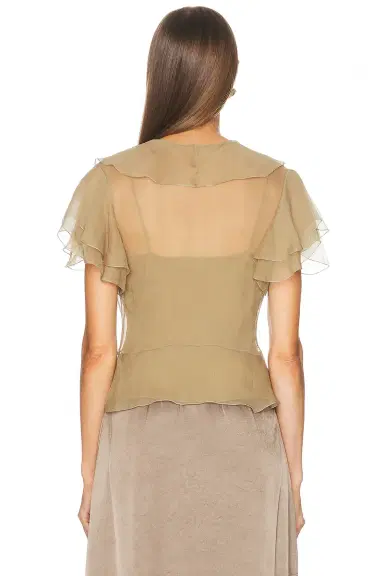 Ralph Lauren Collection Kristina Top | Thumbnail 3 Ralph Lauren Collection Kristina Top | Thumbnail 3