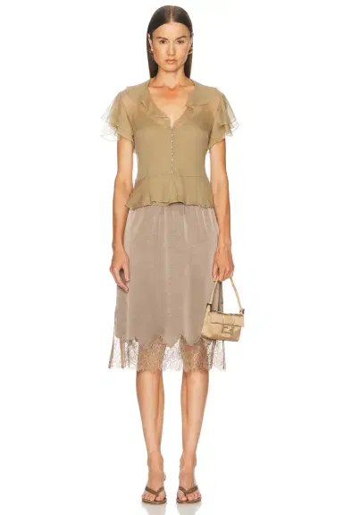 Ralph Lauren Collection Kristina Top | Thumbnail 4 Ralph Lauren Collection Kristina Top | Thumbnail 4