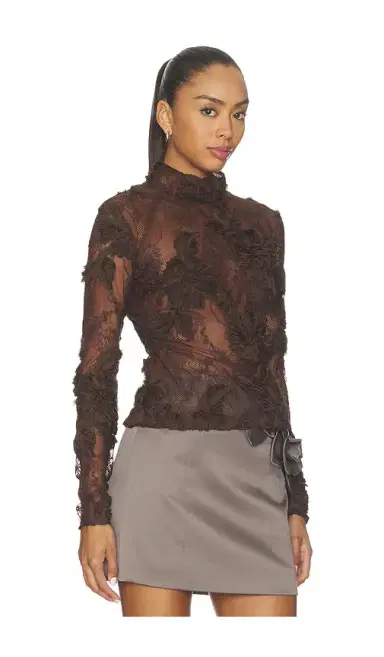 Aknvas Freja Lace Top | Thumbnail 2 Aknvas Freja Lace Top | Thumbnail 2