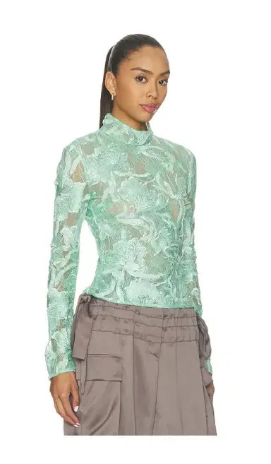Aknvas Freja Beaded Lace Top | Thumbnail 2 Aknvas Freja Beaded Lace Top | Thumbnail 2
