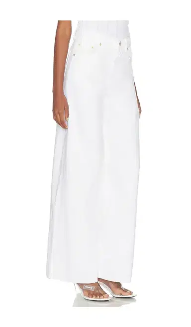 Ganni White Denim Lari Jeans | Thumbnail 2 Ganni White Denim Lari Jeans | Thumbnail 2