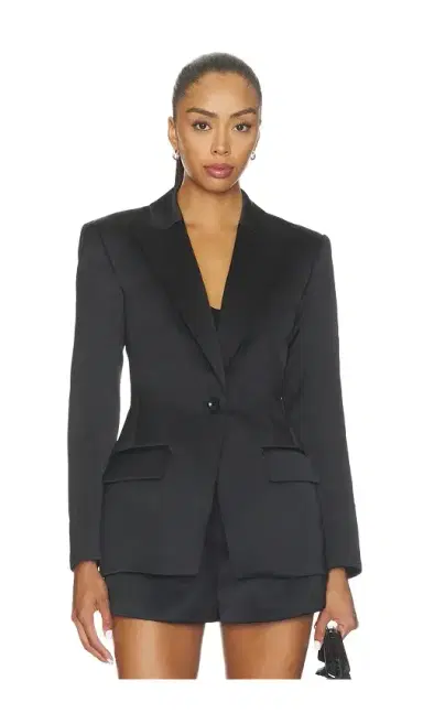 Ulla Johnson Soline Satin Blazer | Thumbnail 1 Ulla Johnson Soline Satin Blazer | Thumbnail 1