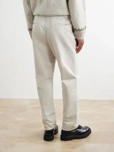Hartford Joggy Straight-Leg Cotton-Twill Trousers - Men | Thumbnail 4 Hartford Joggy Straight-Leg Cotton-Twill Trousers - Men | Thumbnail 4