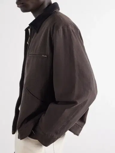 A.PRESSE Detroit Cotton and Silk-Blend Jacket - Men | Thumbnail 5 A.PRESSE Detroit Cotton and Silk-Blend Jacket - Men | Thumbnail 5